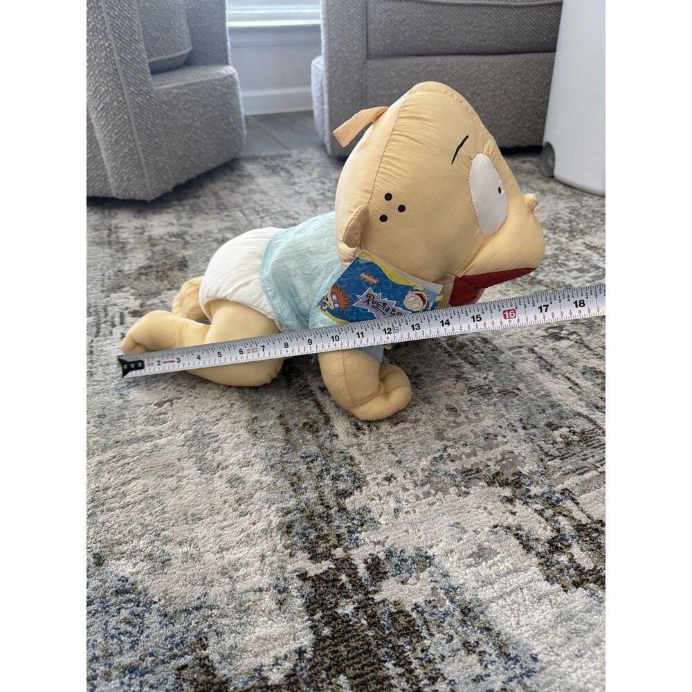 VTG Rugrats Tommy Pickles Nylon Plush Large With Tags EUC 1998 HTF - Picture 3 of 10
